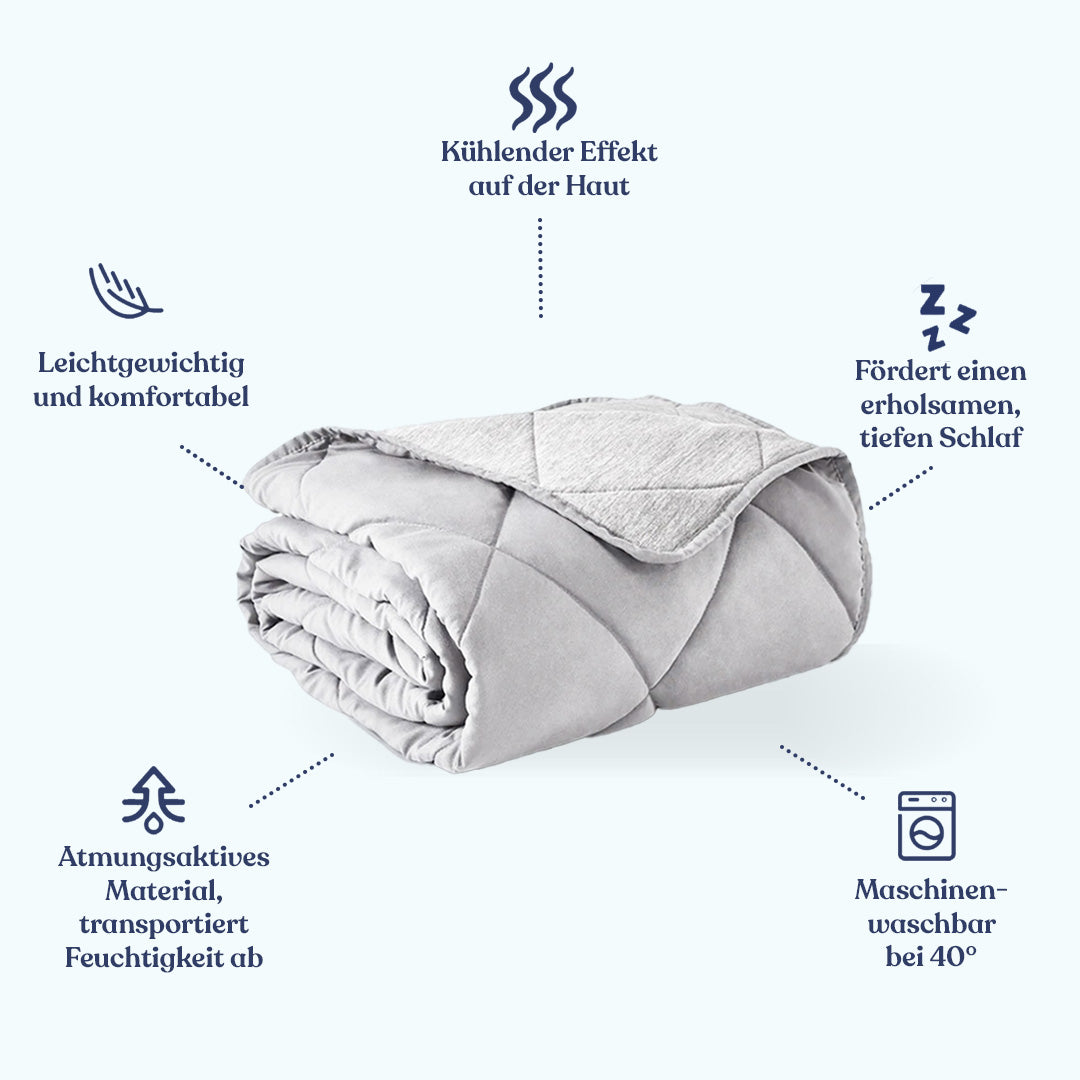Cooling Sleep™ 3-Lagen Kühldecke | Doppelbett