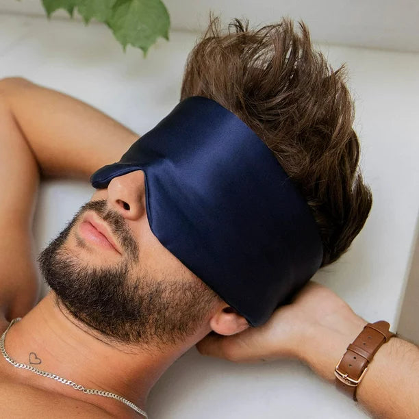 Deep Sleep Seidenschlafmaske aus Maulbeerseide - Schlafhimmel